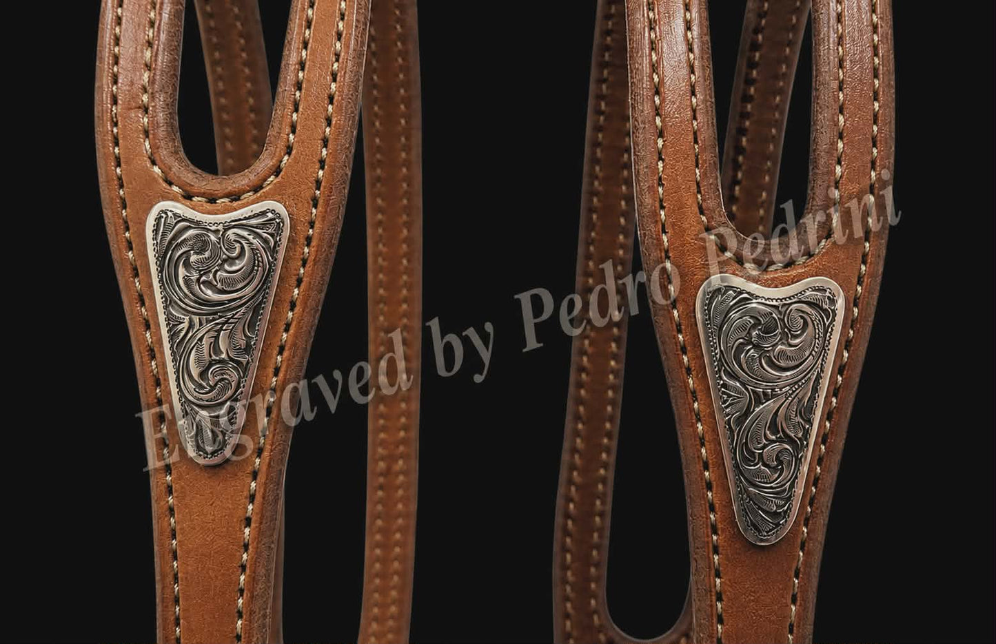 Headstall ear plate small: #EP-2