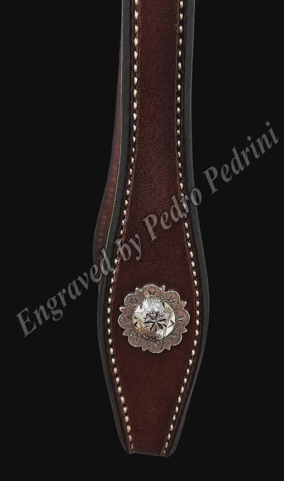 Pico conchos, round flange domes