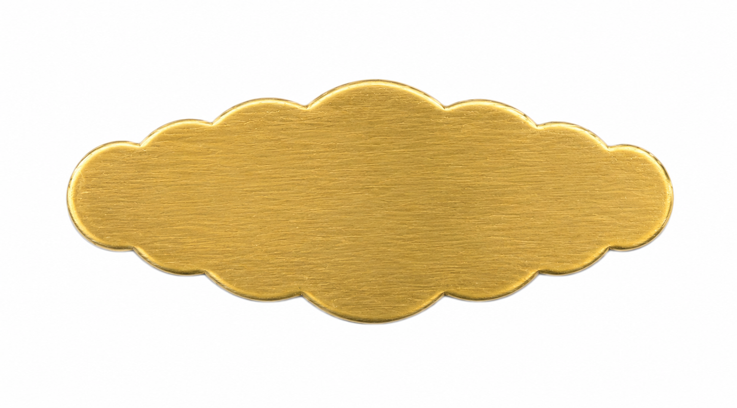 Small brow plate, style 1, #BP-1S