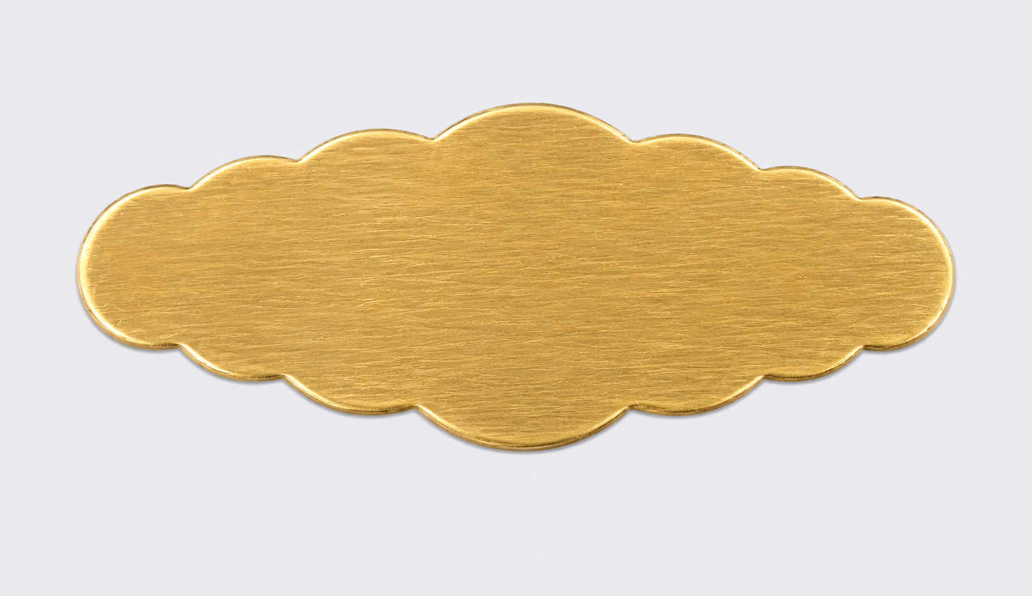 Medium brow plate, style 1, #BP-1M