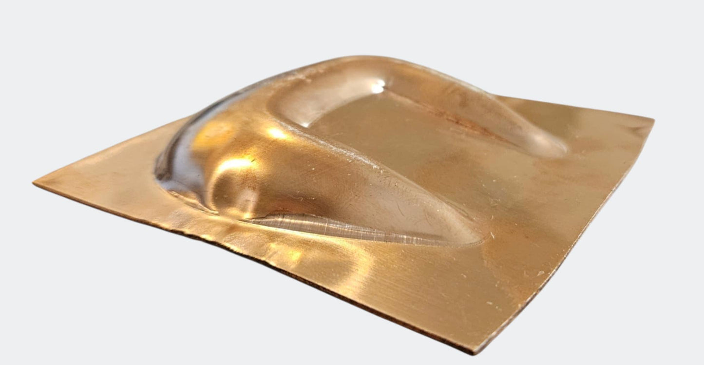 1" high dome heel buckle #HB-5