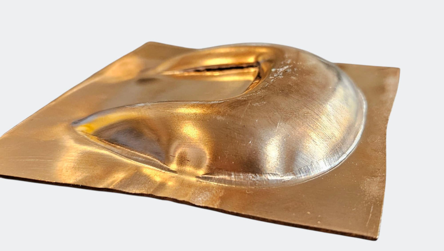1" high dome heel buckle #HB-5