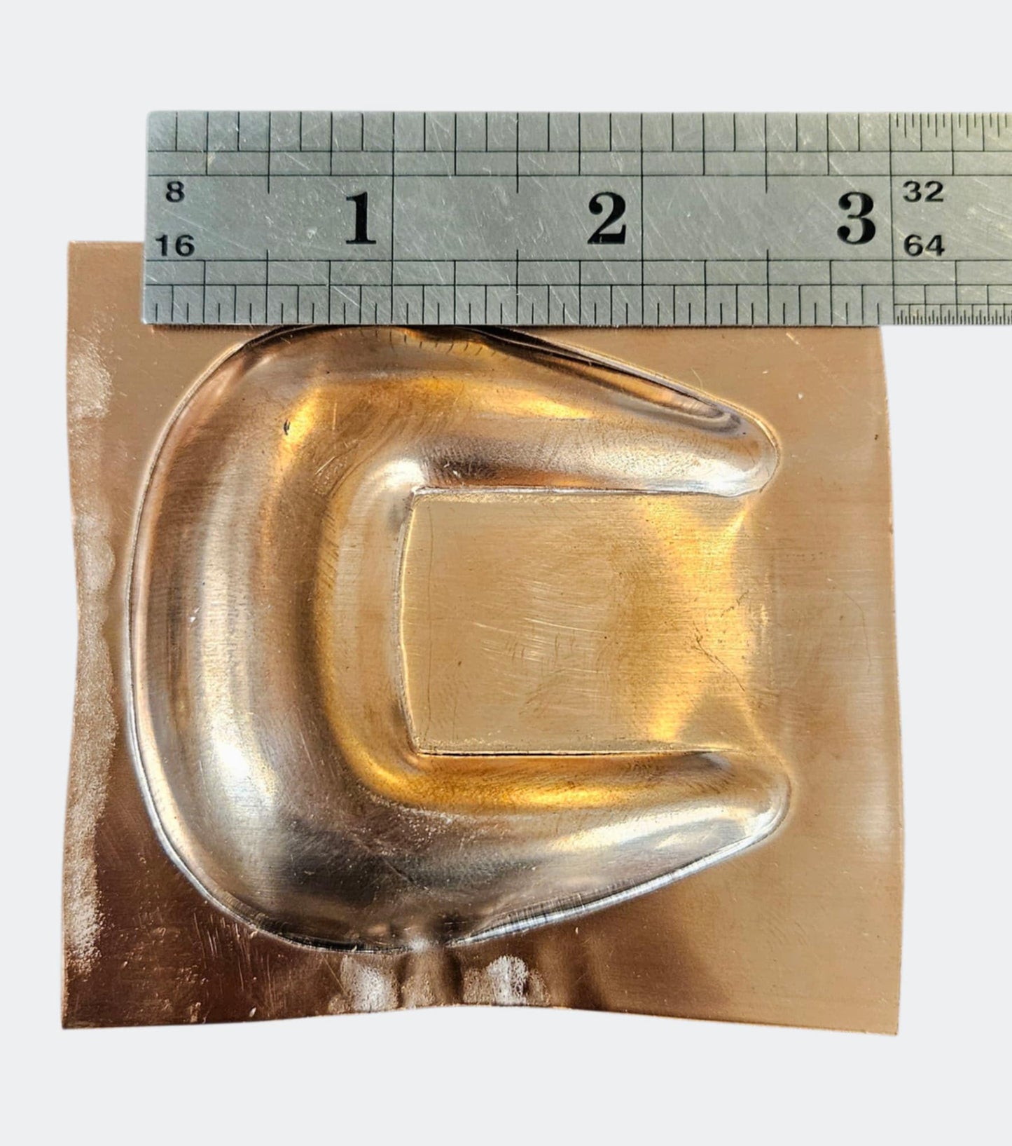 1" high dome heel buckle #HB-5