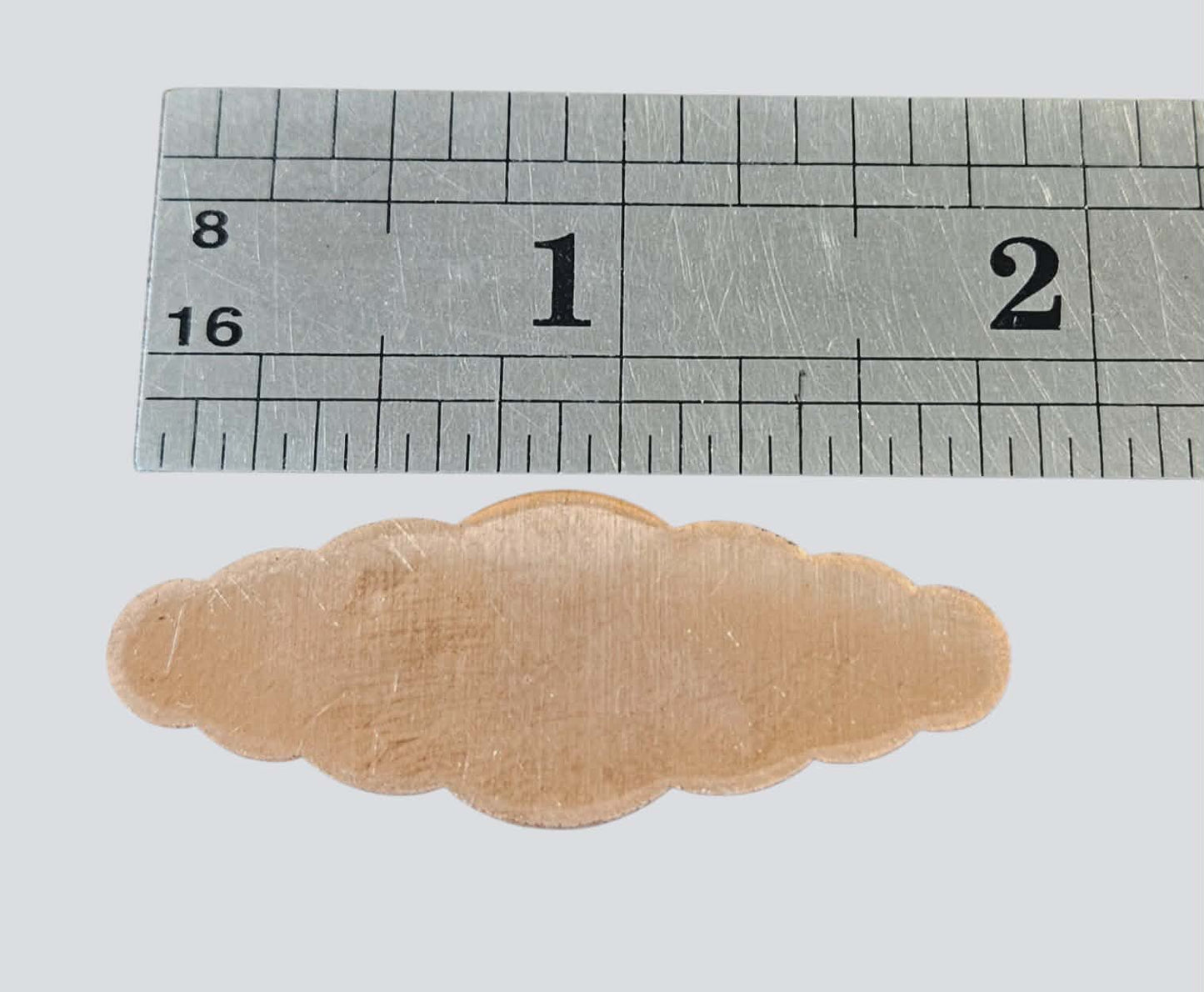 Small brow plate, style 1, #BP-1S