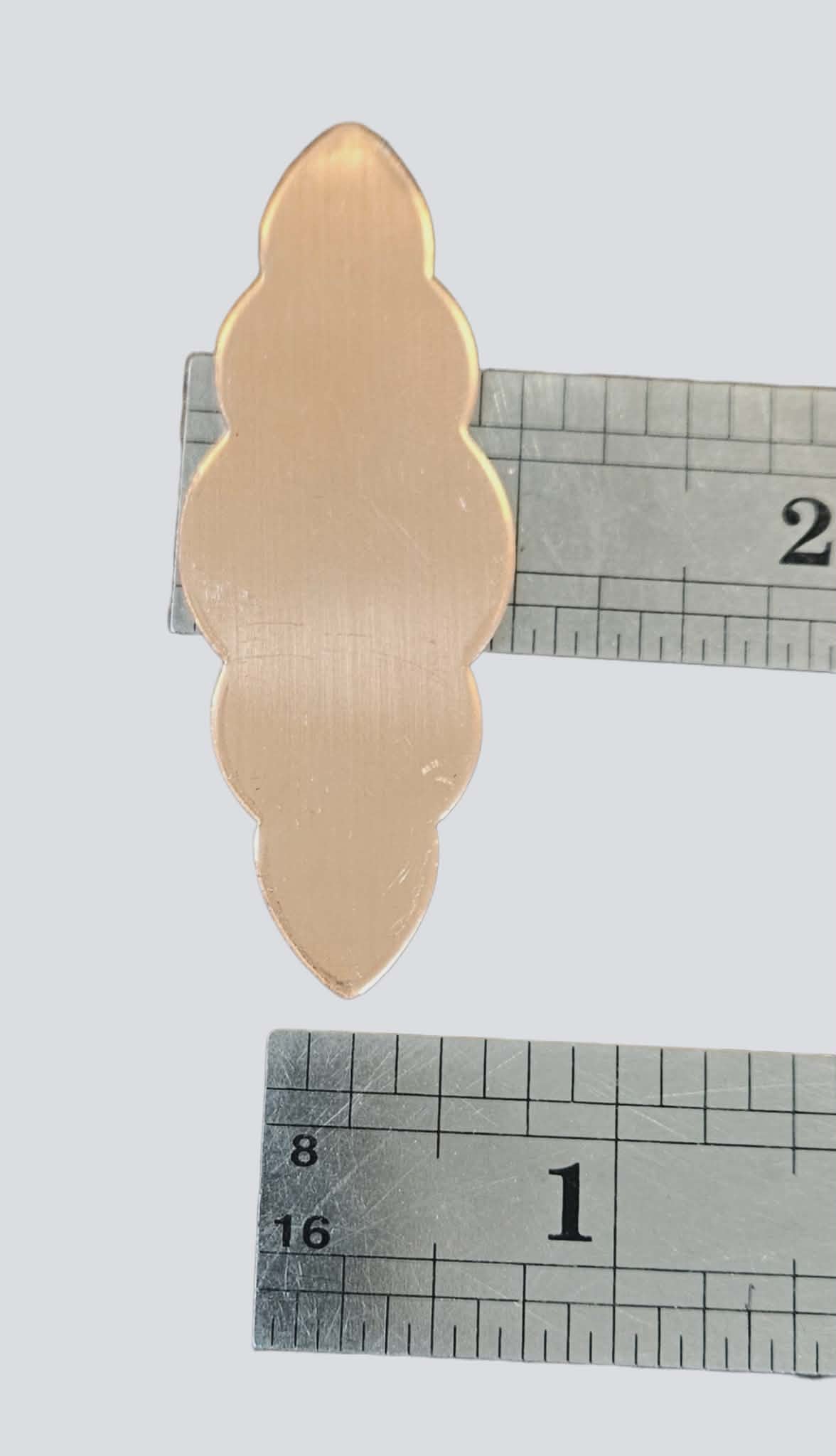 Medium brow plate, style 2, #BP-2M
