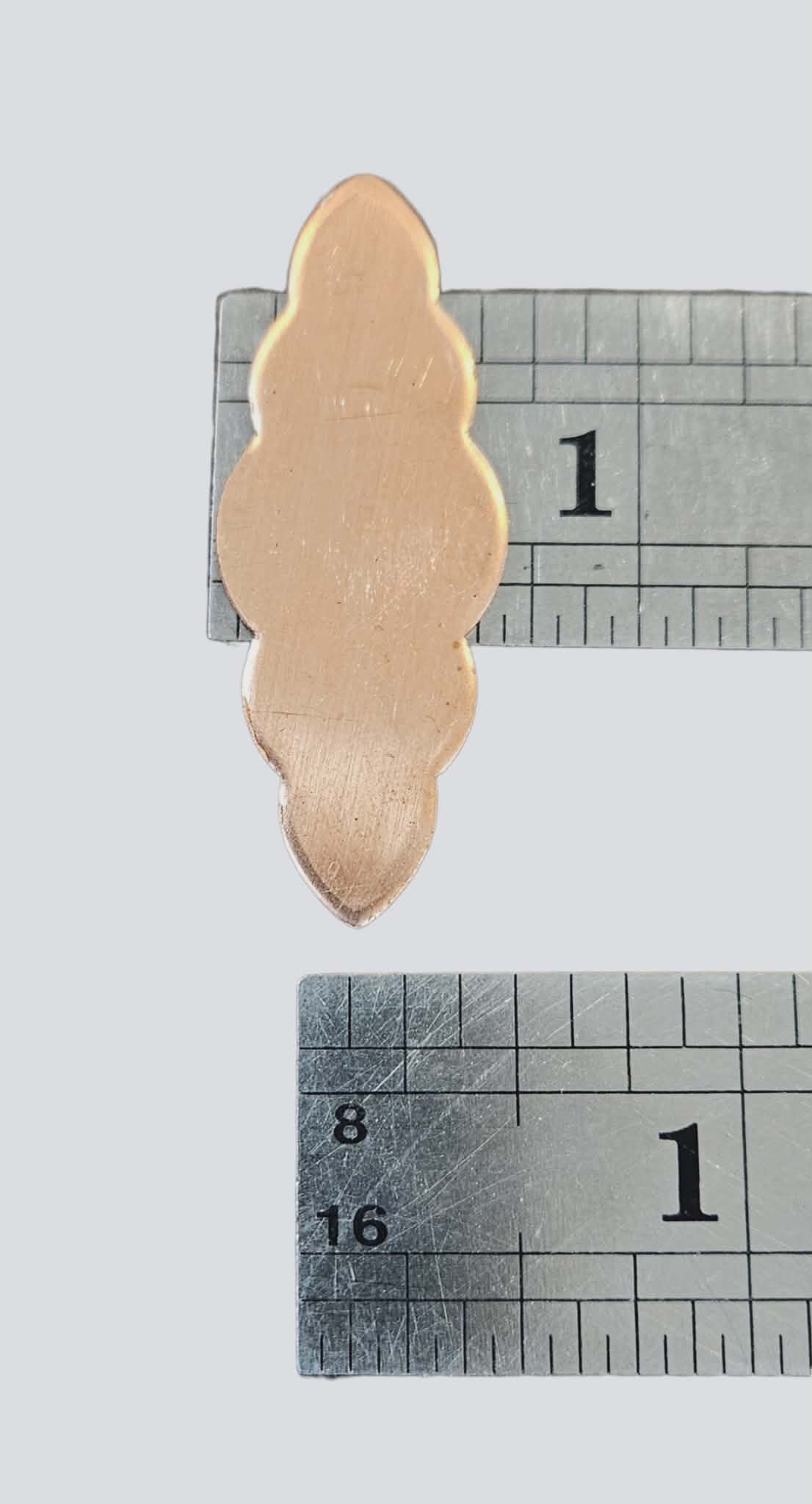 Small brow plate, style 2, #BP-2S