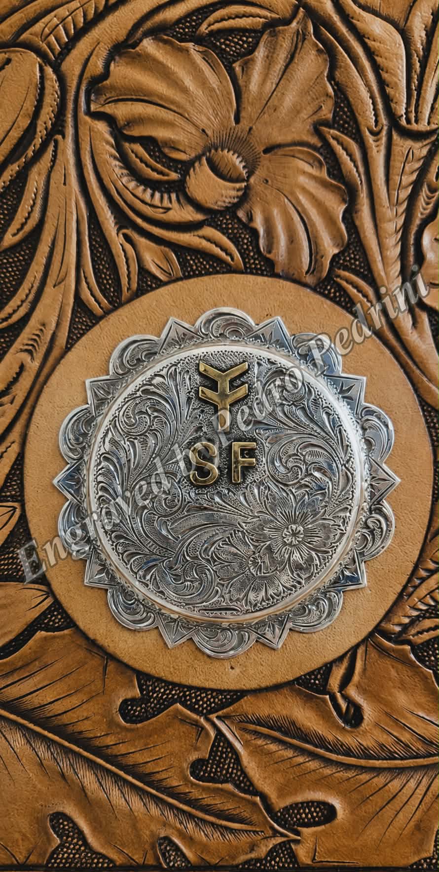 Pico conchos, flat flange domes